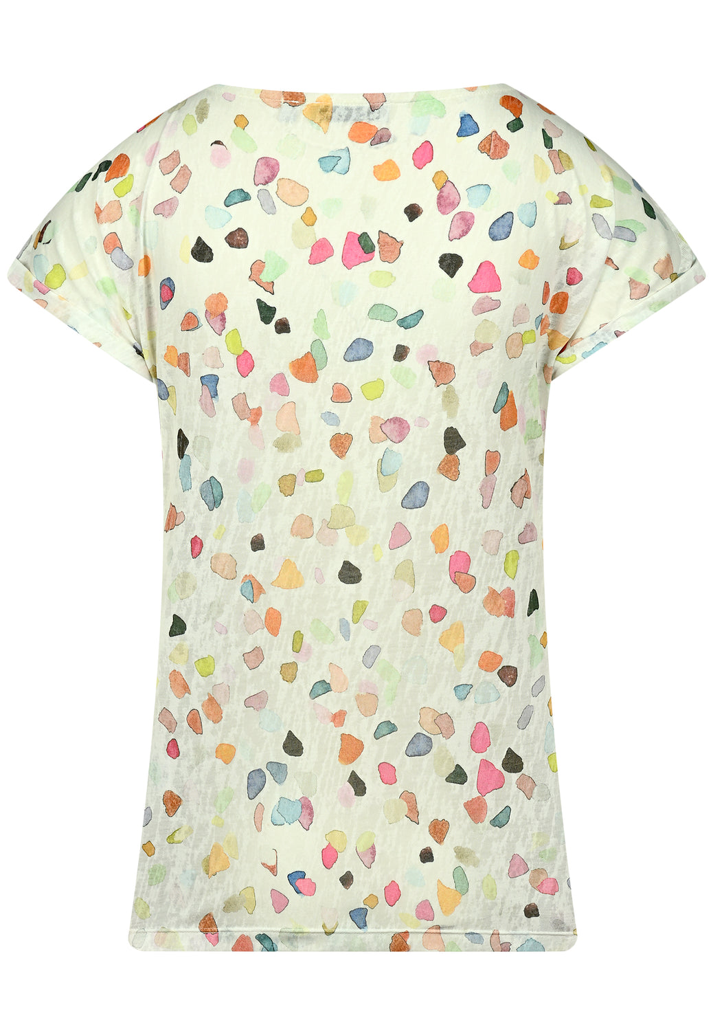 24326 Shirt Burnout Dots - 13/white-multi