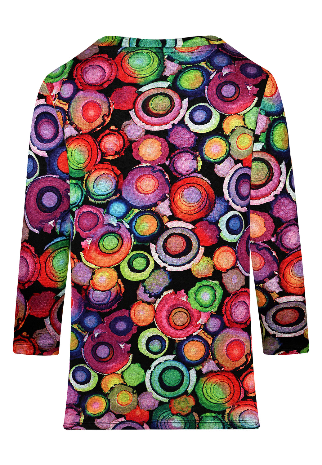 23525 Shirt Circles - 08/lilac-green