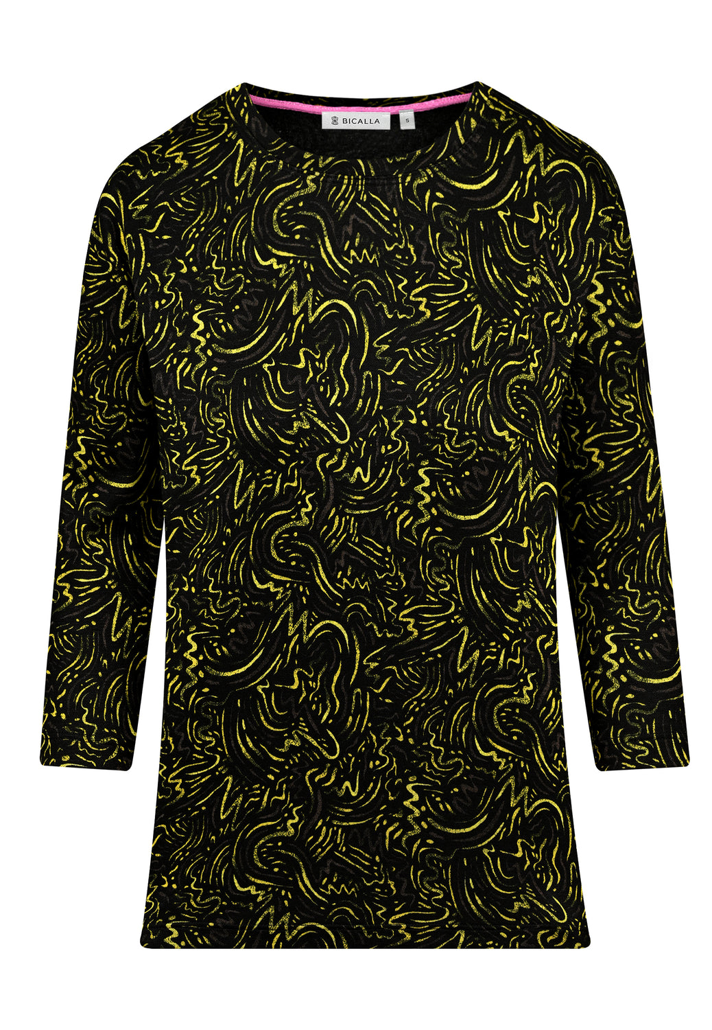 23526 Shirt Fantasy - 20/black-yellow