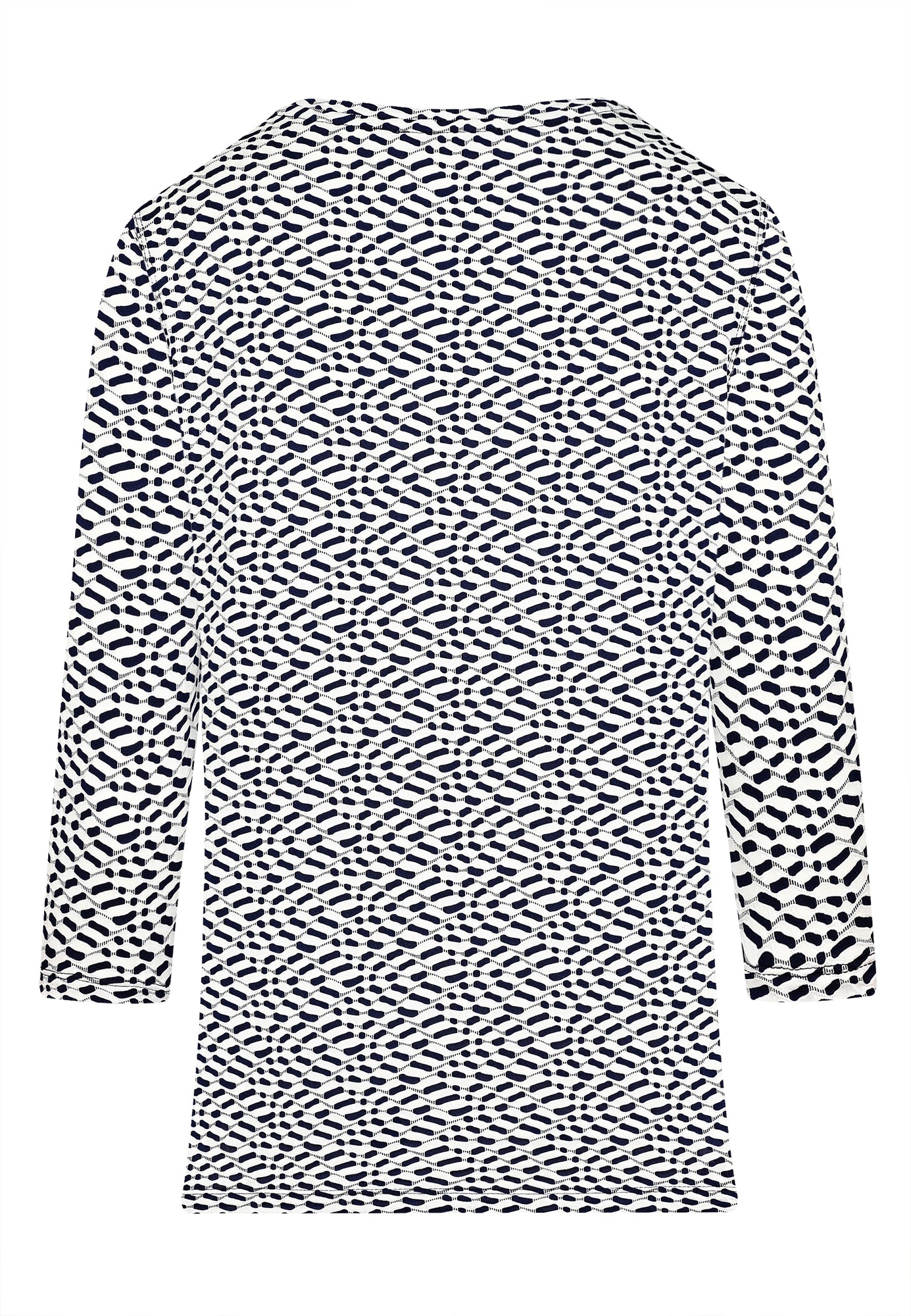 23604 Shirt Small Stripes - 01/white-navy