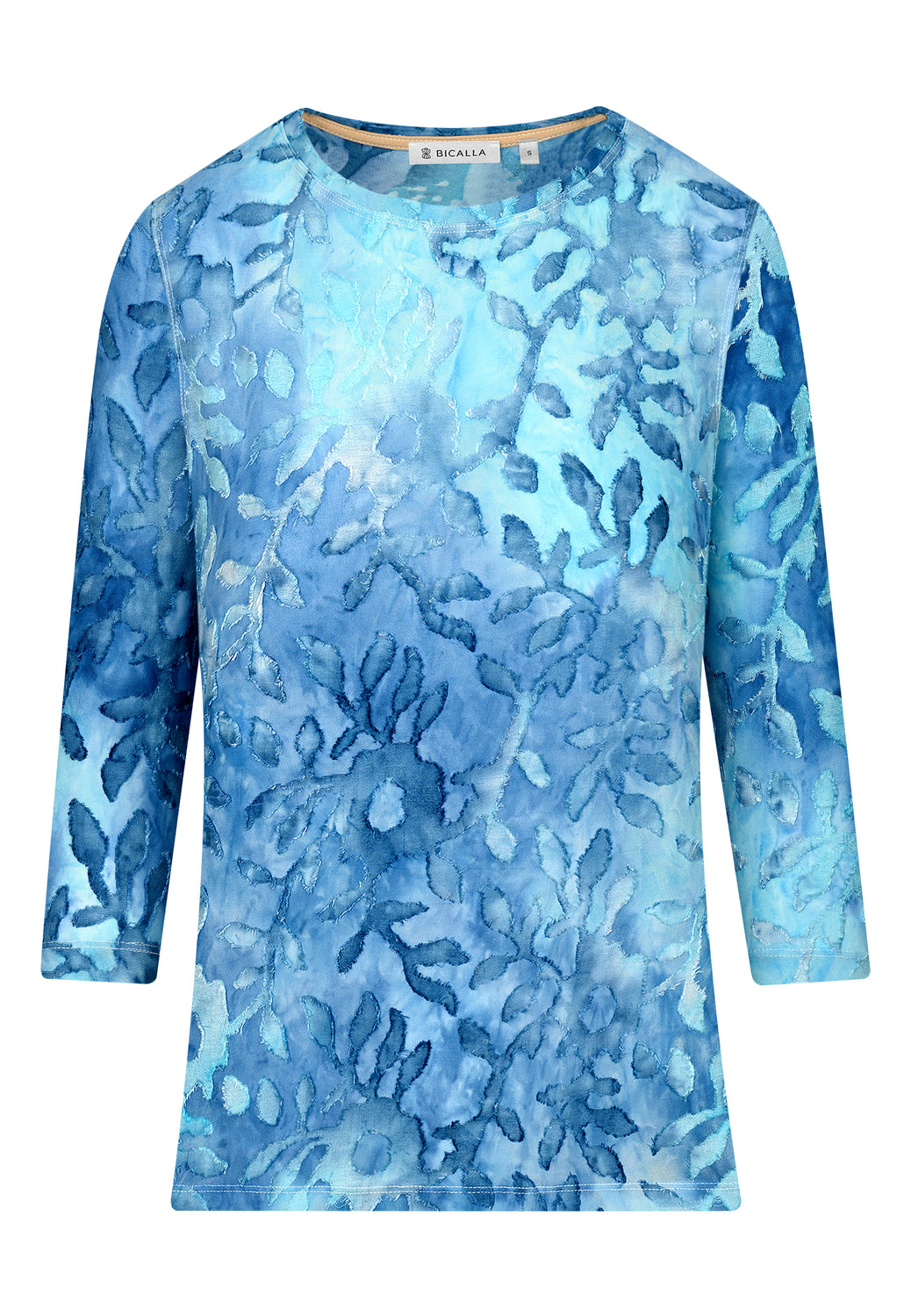 24102 Shirt Tie & Dye - 10/blue-turquoise