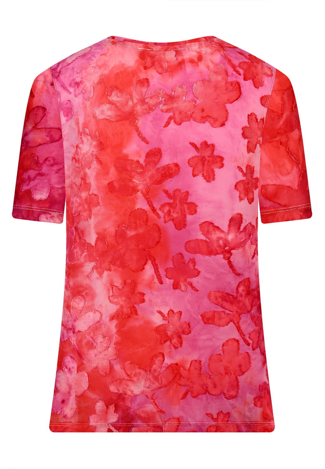 24202 Shirt Tie&Dye - 09/pink-orange
