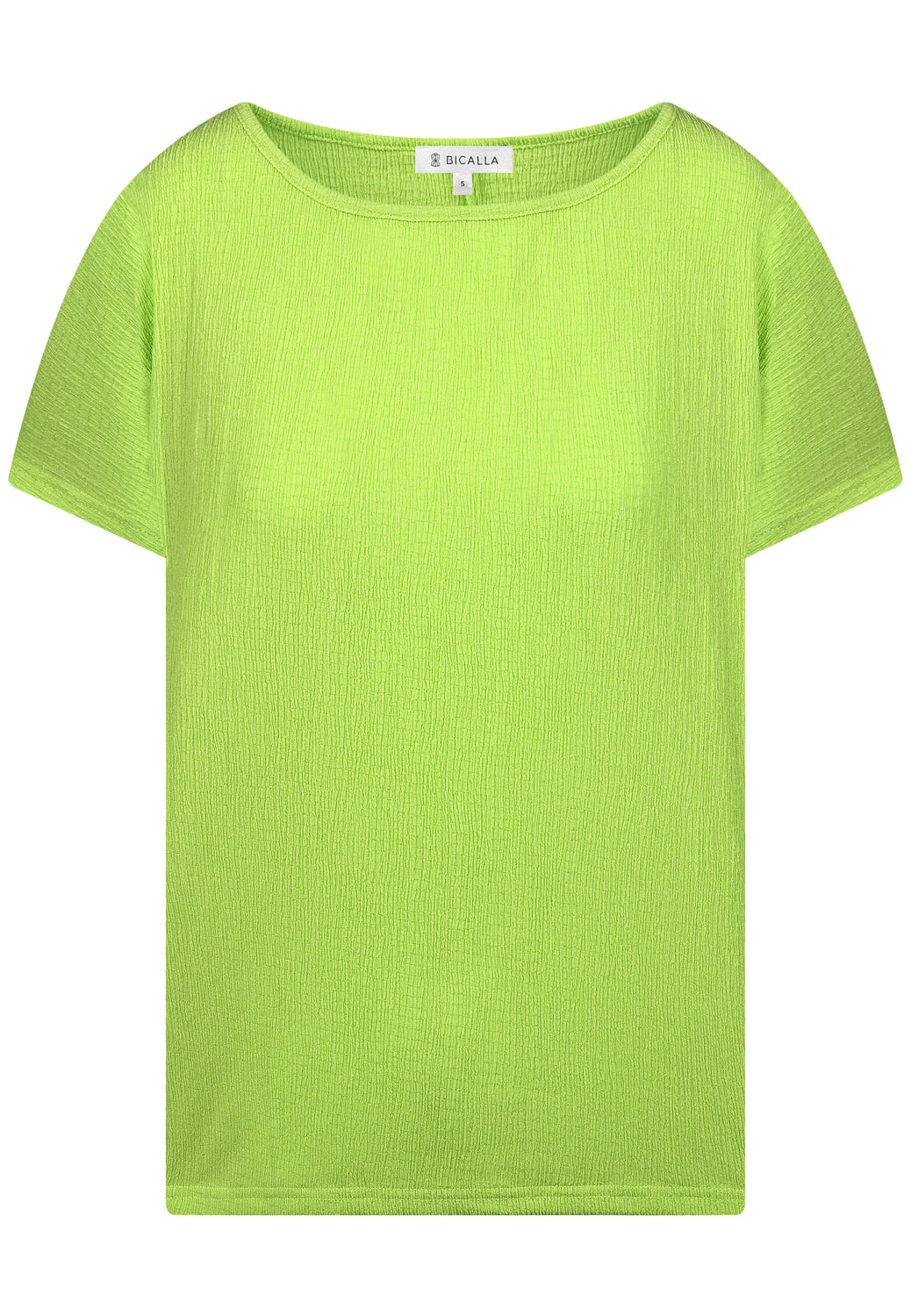 24214 Shirt Crinkle - 05/lime