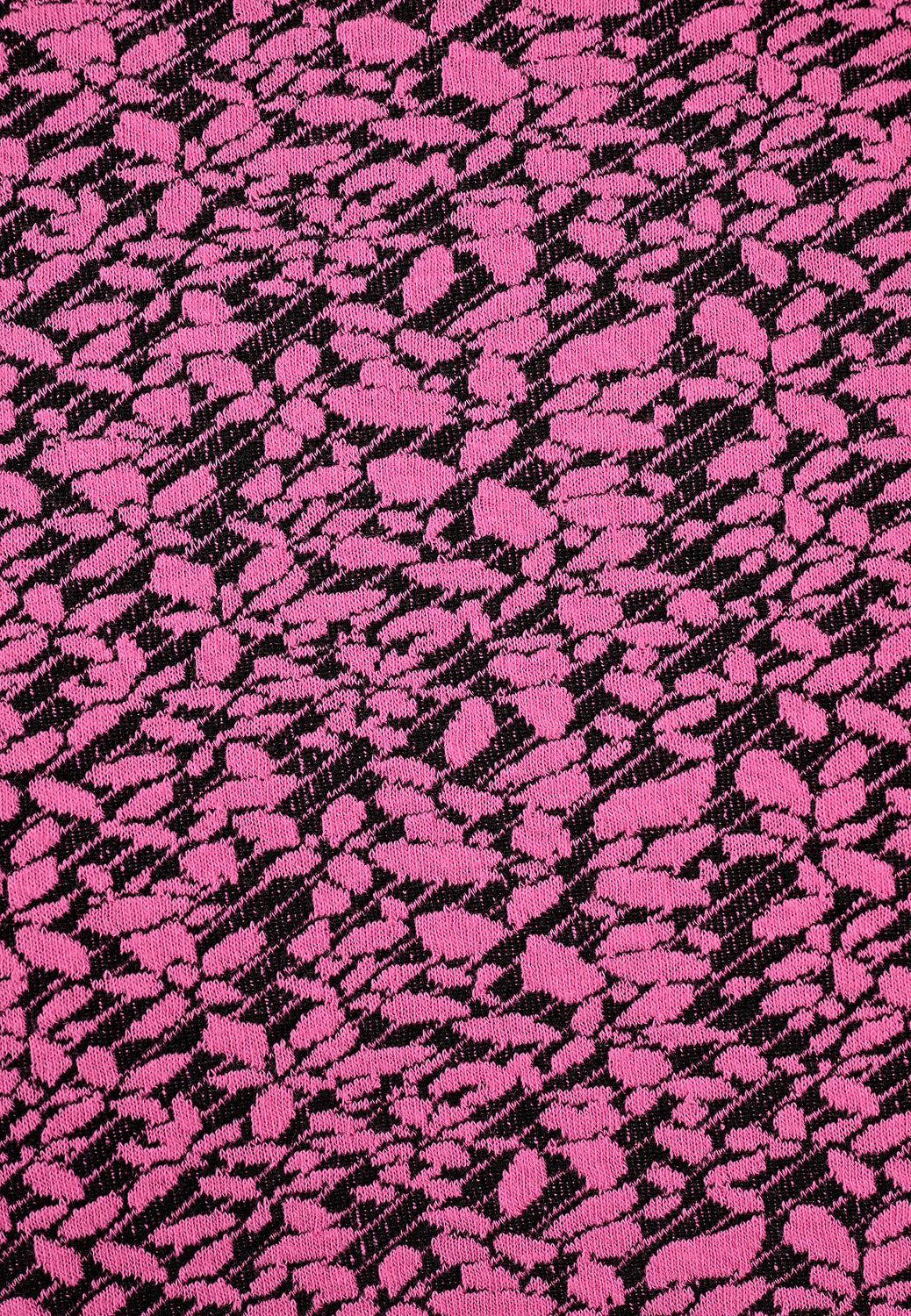 24234 Dress Jacquard - 09/pink-black