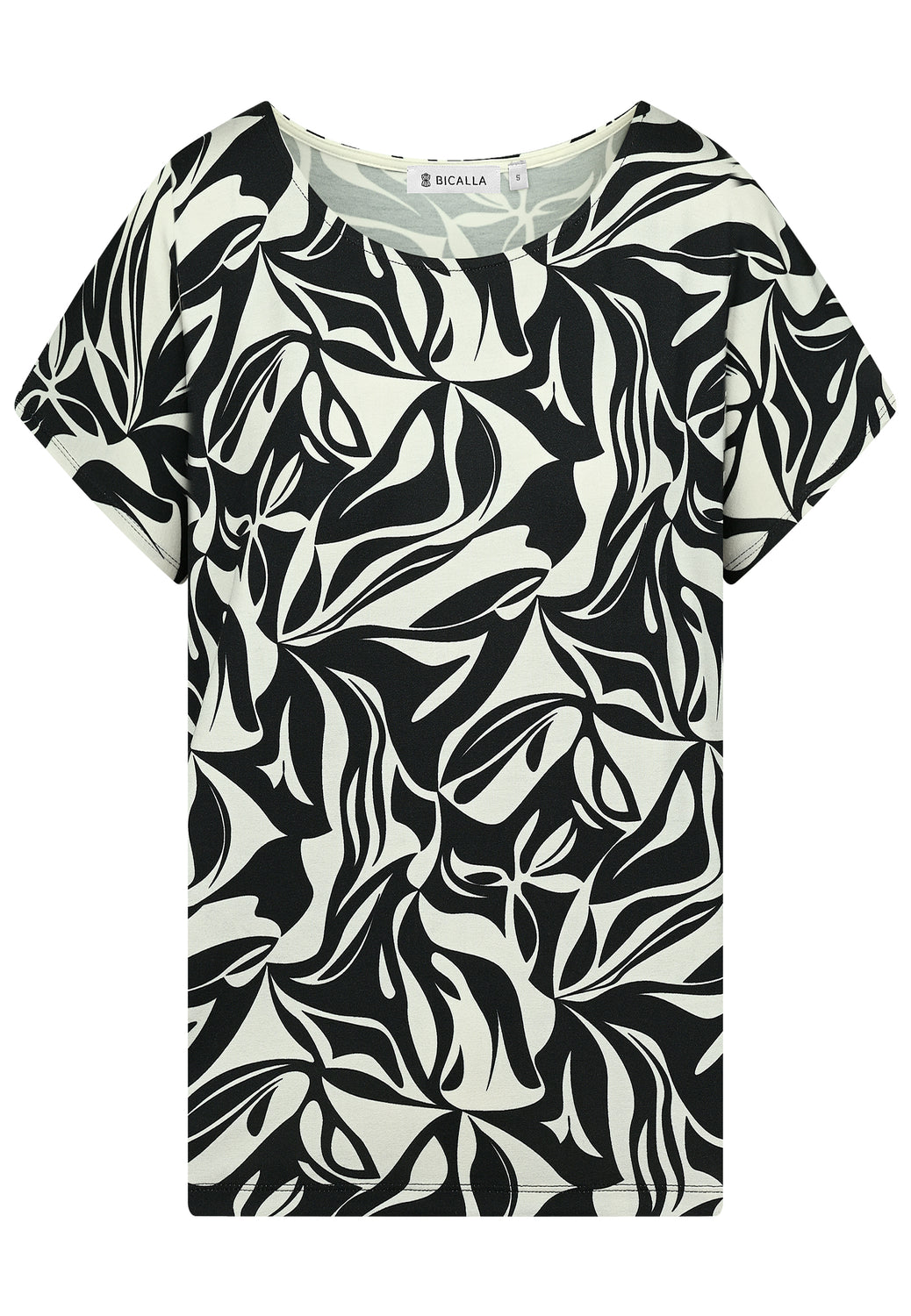 24319 Shirt Bicolor - 20/black-white